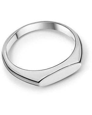FV Jewellery Bijoux Signet Ring - Metallic