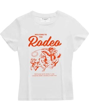 Dont Eat the Homies Rodeo Baby Tee - White