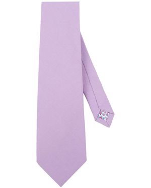 LE COLONEL Heather Tie - Purple