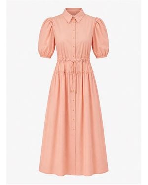 Exquise Kamryn Midi Dress – - Pink