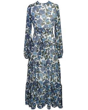 Jennafer Grace Azurine Blossom Love Dress - Blue