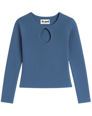 AVANI Apparel Mehonia Top - Blue