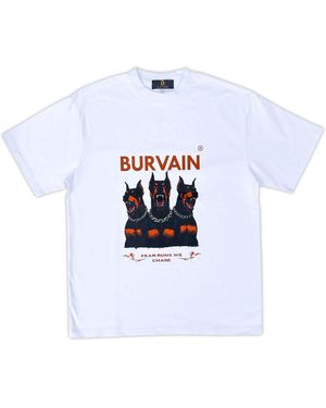 Burvain. Thredog Tee - White