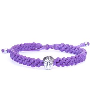 Harbour Uk Great Buddha Rope Bracelet - Purple