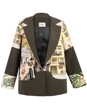 Rondooz Barcelona Mosaic Gobelin - Green