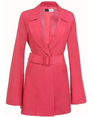 Richa Sharma Blazer-Style Dress - Pink