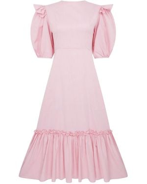 Lisa The Label Angel Baby Plum Dress - Pink