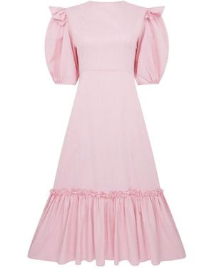 Lisa The Label Angel Baby Plum Dress - Pink