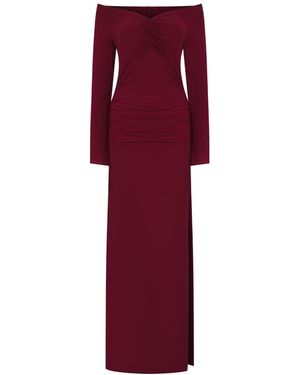Celestine & Mae Maldau Maxi Dress - Purple