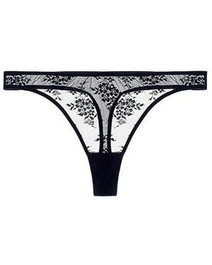 Journelle Romy Thong Noir - Black