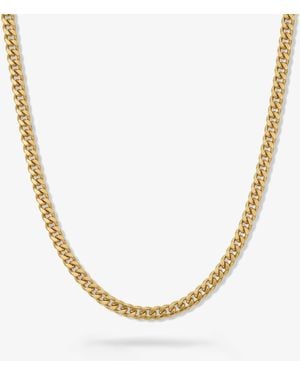 Elk & Bloom Dainty Chain 14K Choker Necklace - Metallic
