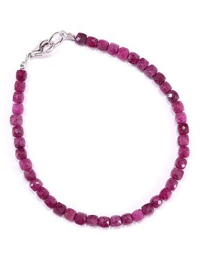 Mineralgems•Studio Ruby Bracelet - Pink
