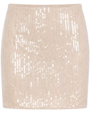 Sun Culture Salty Mini Skort - Natural