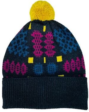 Mabli Carthen Pom Beanie - Blue
