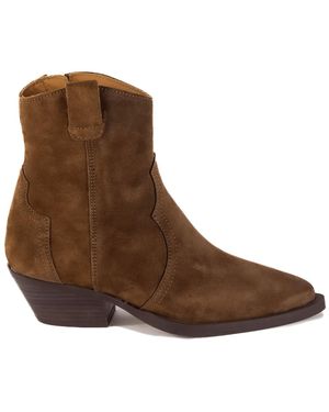 Keith Scarrott Shoes Staffe Tan Ankle Boots - Brown