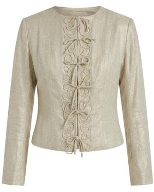 Taarach & Ampersand Knotlight Short Jacket - Natural