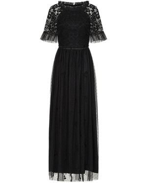 Frock and Frill Sinead Lace Maxi Dress - Black