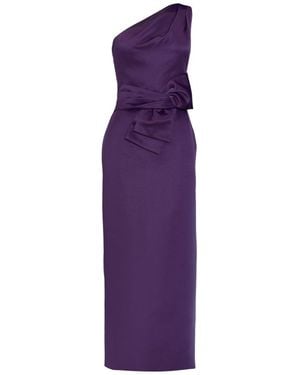 Justin Tong Siren Gown - Purple
