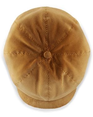 &SONS Trading Co Cord Baker Boy Hat - Natural