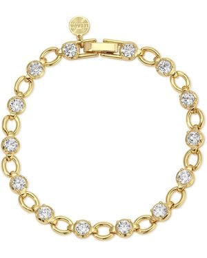 Leeada Jewelry Lina Tennis Bracelet - Metallic