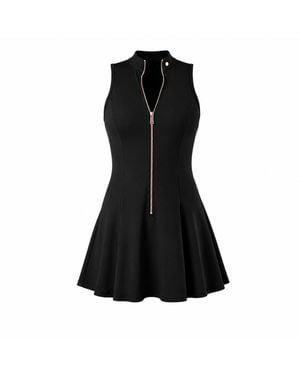 Foray Golf Foreplay Golf Dress Tee Time - Black