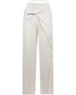 Bianca Resortwear Nara Wrap Trousers - White