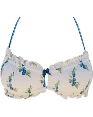 IVY SWIMWEAR Blueberry Pie Bikini Top
