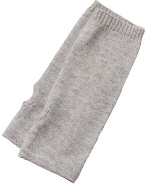 Cove Cashmere Wrist Warmers - Gray