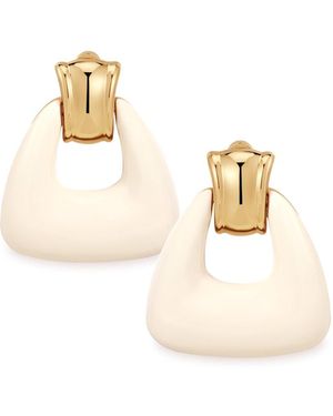 Retro Chic Ostuni Earrings - Metallic