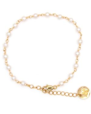 Iris London Ava Pearl Bracelet - Metallic