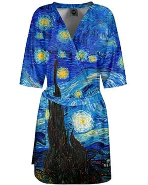Aloha From Deer The Starry Night Envelope Dress - Blue