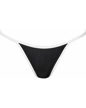Belletage Swimwear The Pearly Bikini Bottom - Black