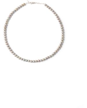 The Link Between Grace Metal Freshwater Pearl Necklace - White