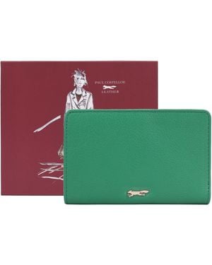 Paul Costelloe Solidago Leather Purse - Green