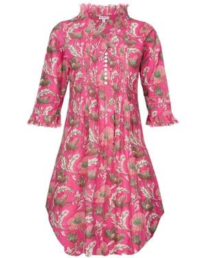 At Last Annabel Cotton Tunic - Pink