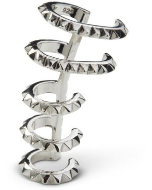 Kasun Croc Triple Ear Cuff - Metallic