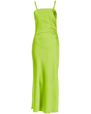 SOHUMAN Loulu Sustainable Midi Dress - Green