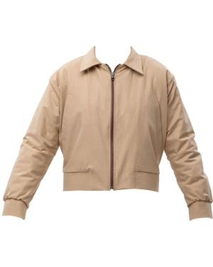 Maison Bogomil Bomber Jacket - Natural