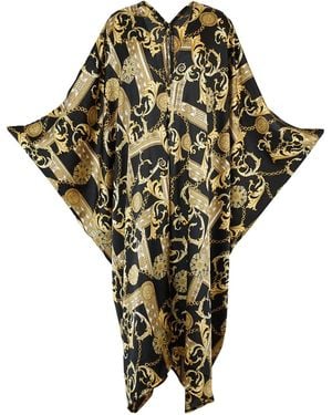 Jennafer Grace Voglia Nera Caftan Kaftan Dress - Green
