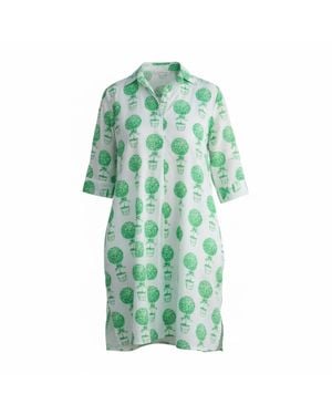 Mary Marshmallow Delray Dress - Green