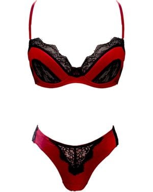 Carol Coelho Love Me Tender & Thong - Red