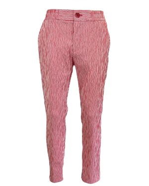 SNIDER Stripe Trousers - Red