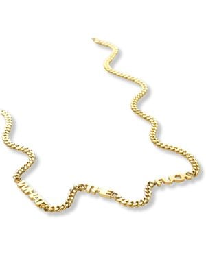 Hoops + Chains LDN What The Fuck Chain - Metallic