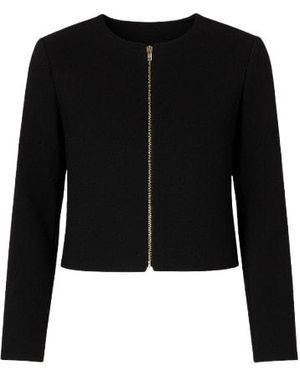 Conquista Long Sleeve Straight Jacket - Black