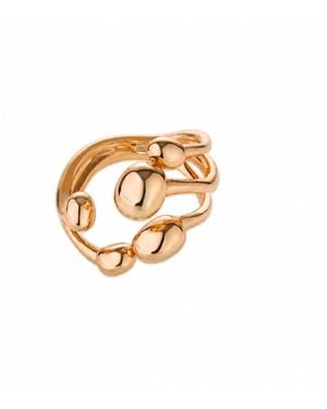 Lagomist Coffee Bean Cluster Ring - Metallic