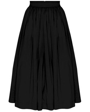NAZLI CEREN Lou Lou Midi Skirt - Black