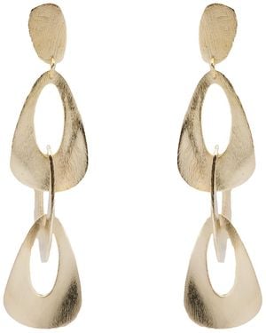 Marcia Moran Cecilia Earrings - Metallic