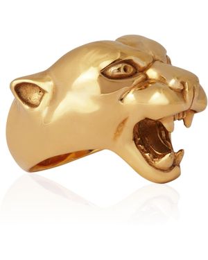 Strange Fruit Panther Ring - Metallic