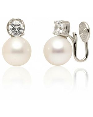 Ninemoo Lumiè Re Perle Ear Clips - Metallic