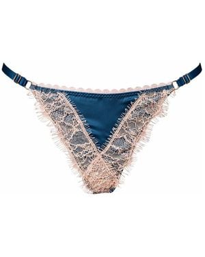 Noblesse Oblige Luna String Petrol - Black